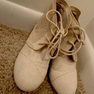 Beautiful hand made leather “clogs”